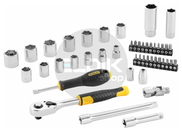 Stanley STMT82829-1 45 Delige Doppenset 3/8"