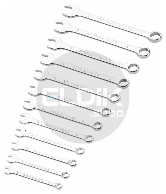 Stanley STMT82843-0 Ringsteeksleutelset 12 delig