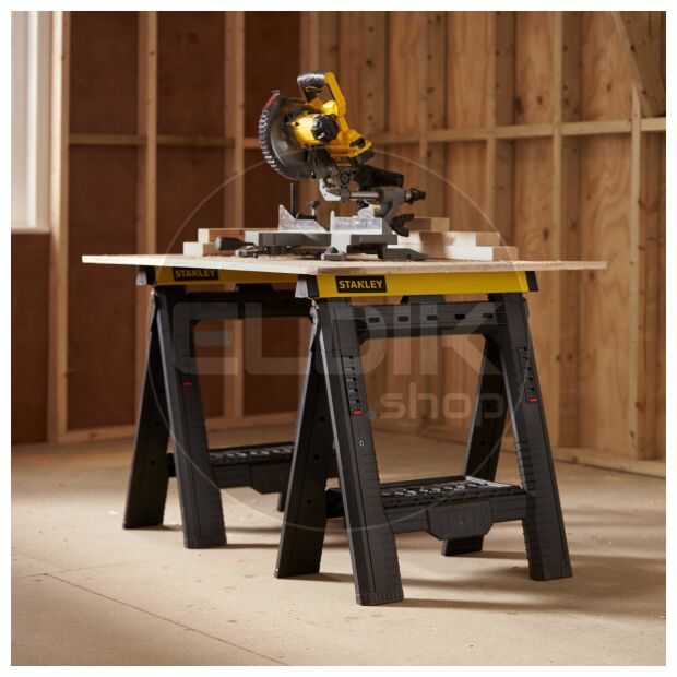 Stanley STST1-70559 Opvouwbare Verstelbare Zaagbok - 2 Stuks
