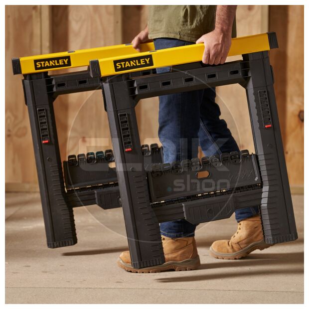 Stanley STST1-70559 Opvouwbare Verstelbare Zaagbok - 2 Stuks