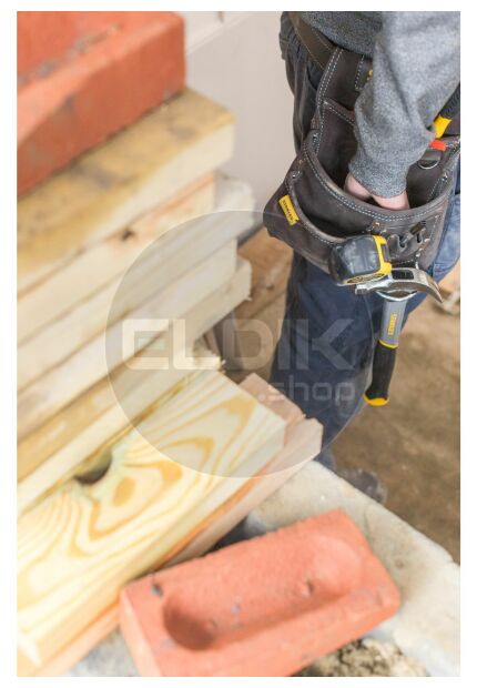 Stanley STST1-80114 Enkele Gereedschapsgordel & Hamerhouder