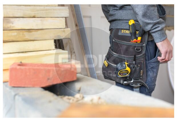 Stanley STST1-80114 Enkele Gereedschapsgordel & Hamerhouder