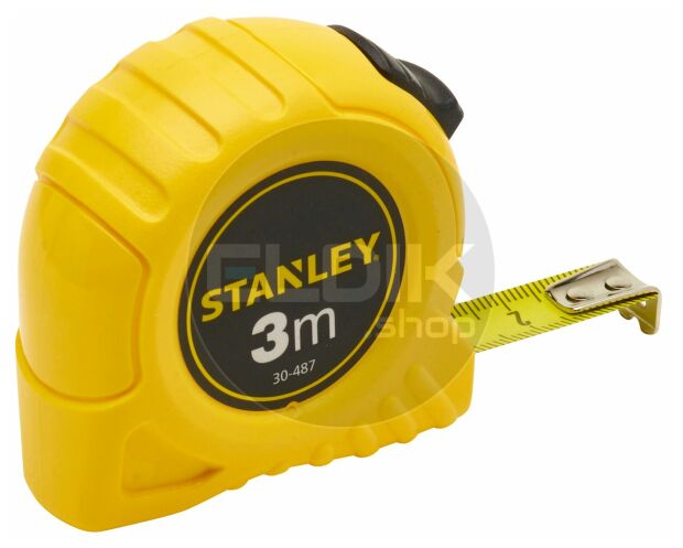 Stanley 0-30-487 Rolbandmaat 3m - 12,7mm (kaart)