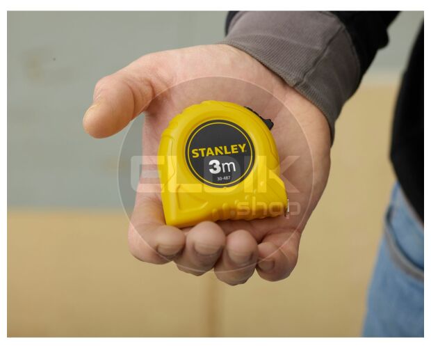 Stanley 0-30-487 Rolbandmaat 3m - 12,7mm (kaart)