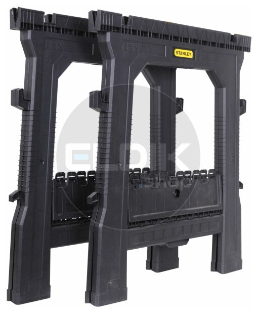 Stanley STST1-70713 Opvouwbare Zaagbok met V-Groef - 2 Stuks