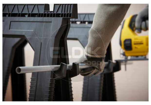 Stanley STST1-70713 Opvouwbare Zaagbok met V-Groef - 2 Stuks