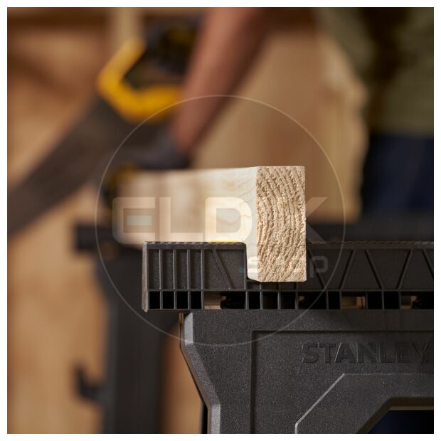 Stanley STST1-70713 Opvouwbare Zaagbok met V-Groef - 2 Stuks