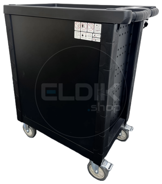 E-Tools 71395 7 Laden Gereedschapswagen - Zwart