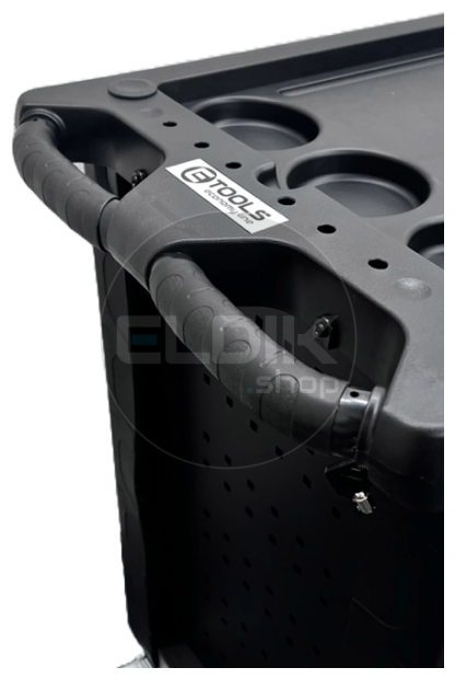 E-Tools 71395 7 Laden Gereedschapswagen - Zwart