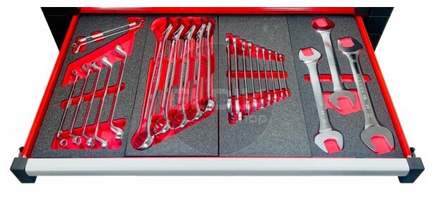 Facom CMM215BNL Set van 22 modules in Foam Inlays | 215-delig