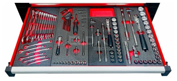 Facom CMM215BNL Set van 22 modules in Foam Inlays | 215-delig