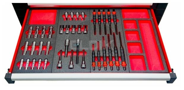 Facom CMM215BNL Set van 22 modules in Foam Inlays | 215-delig
