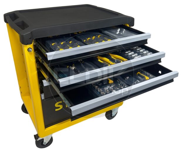 Stanley STHT0-80442 Gevulde Gereedschapswagen met 9 Transmodules