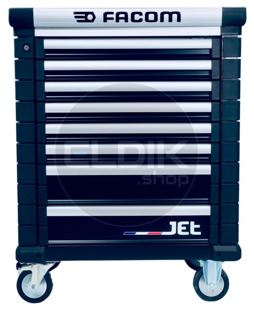 Facom JET.8NM3A Gereedschapswagen – 8 Laden – M3 - Zwart