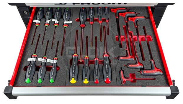 Facom CMM.150BNL Set van 12 modules in Foam Inlays | 150-delig