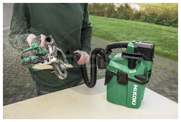 Hikoki RP18DAW4Z Accu nat-droogstofzuiger - 18V - Exclusief laders en accu's