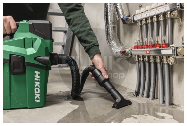 Hikoki RP18DAW4Z Accu nat-droogstofzuiger - 18V - Exclusief laders en accu's