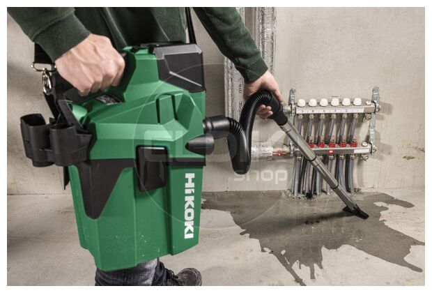 Hikoki RP18DAW4Z Accu nat-droogstofzuiger - 18V - Exclusief laders en accu's