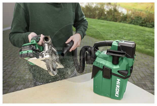 Hikoki RP18DLAW4Z Accu nat-droogstofzuiger - 18V - L Klasse - Exclusief laders en accu's