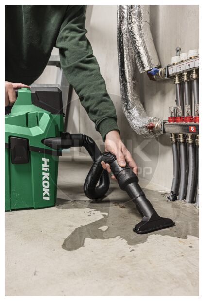 Hikoki RP18DLAW4Z Accu nat-droogstofzuiger - 18V - L Klasse - Exclusief laders en accu's