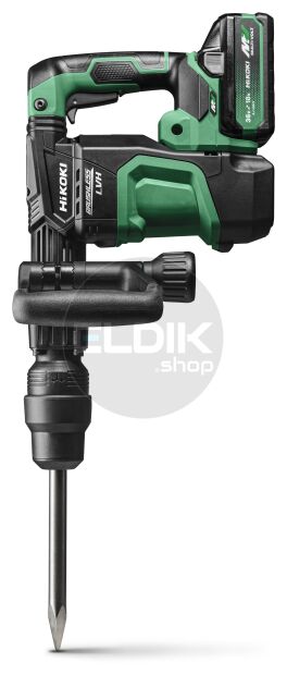 Hikoki H3641DAW2Z Accu breekhamer - 36 V / 6,8 J - SDS-Max - Exclusief lader en accu's - Kunststof koffer