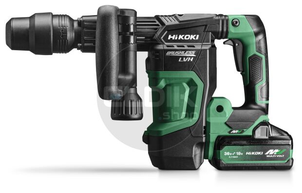 Hikoki H3641DAW2Z Accu breekhamer - 36 V / 6,8 J - SDS-Max - Exclusief lader en accu's - Kunststof koffer