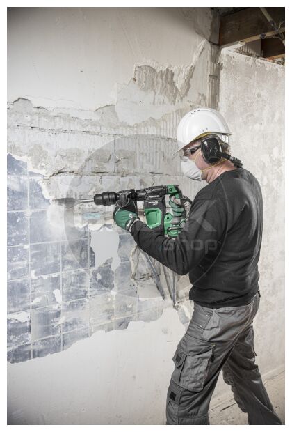 Hikoki H3641DAW2Z Accu breekhamer - 36 V / 6,8 J - SDS-Max - Exclusief lader en accu's - Kunststof koffer