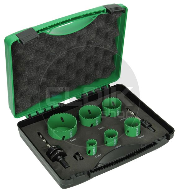 Hikoki 752172 Gatzaag cassette electricien 9-delig
