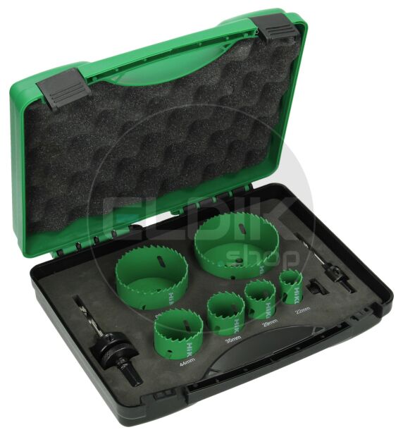 Hikoki 752175 Gatzaag cassette electricien 9-delig No. 2