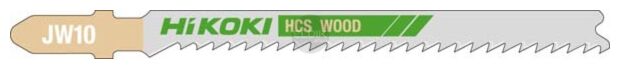 Hikoki JW10 Decoupeerzaagblad voor Hout | 75 x 100,4 mm | pak a 5 stuks - 750044