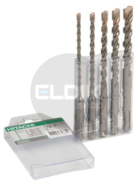 Hikoki 782531 Borenset SDS-plus multipack 5/6/8/10/12x160 mm (5-delig)