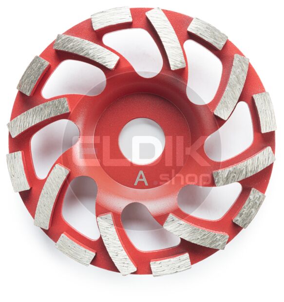 Hikoki 4100292 Diamant komschijf | gesegmenteerd met gaten voor stofafzuiging | 125 mm