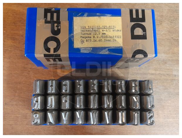 Turnus Slagletterset 12,5mm (b-keuze)