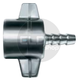 15.8200 Vleugelmoerkoppeling M16X1,5 voor slang 6 mm