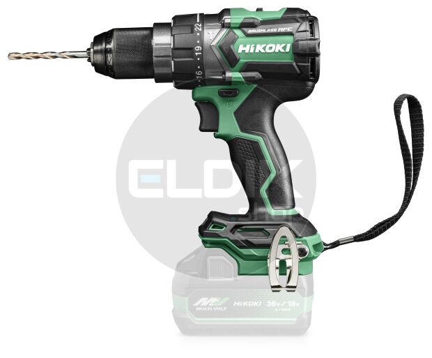 Hikoki DV18DCW4Z Accu klop-boor-schroefmachine - 18 V / 140 Nm - Exclusief lader en accu's