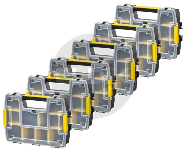 Stanley STST1-70720/6 6 x Sortmaster Organiser Light 297 x 224 x 71 mm