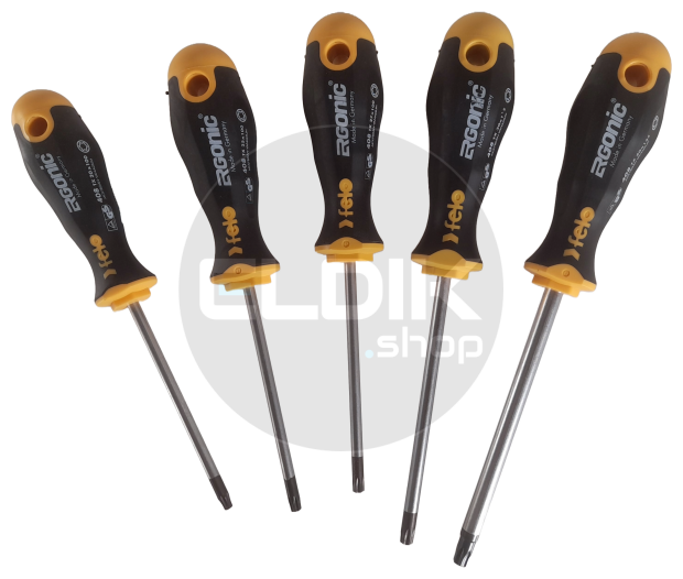 Felo Kidle-FE-408G Schroevendraaierset Torx® | 5-delig