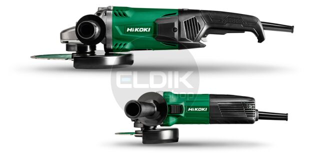 Hikoki KG23SAYBZ Haakse slijpmachineset G23ST - 230 mm - 2.000 W | G13STA 125 mm - 600 W - met universele diamantzaagbladen