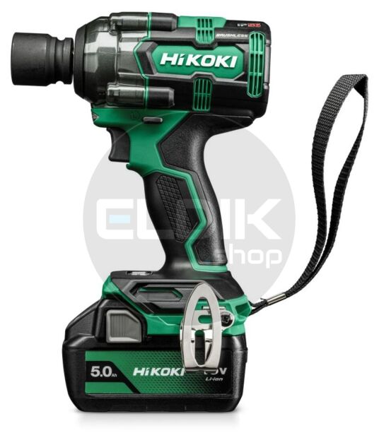 Hikoki WR18DHWPZ Accu slagmoersleutel - 18 V / 345 Nm-600 Nm / 1/2" - Inclusief lader en 2x 5.0Ah accu's - HSC II koffer
