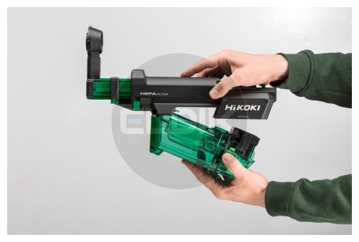 Hikoki 376972 Stofafzuigunit voor Boorhamer DH18DPC en DH36DPE in HSC II koffer