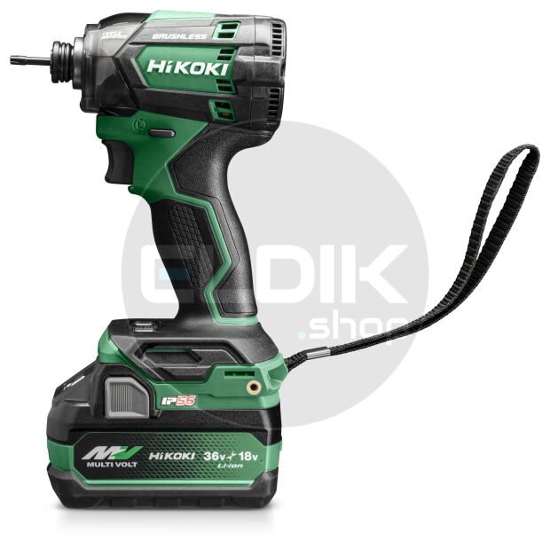Hikoki WH18DCWFZ Accu slagschroevendraaier - 18 V / 210 Nm - Inclusief lader en 2x 5.0Ah accu's - HSC II koffer