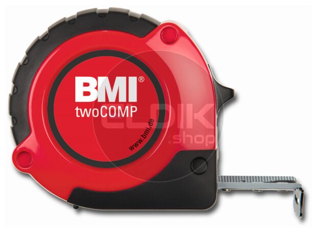BMI TwoComp 472 5 x Rolbandmaat ABS met zachte handgreep | 3 meter - 472341021/5