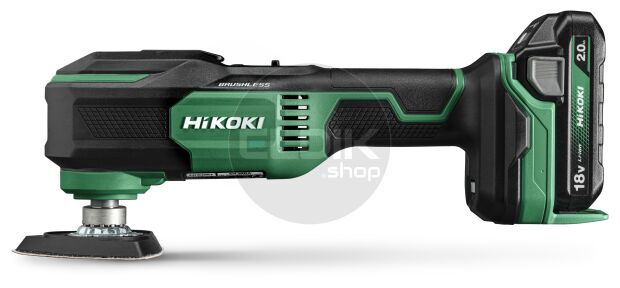 Hikoki CV18DAWRZ Accu multitool - 18 V - Inclusief 2 x 2.0 Ah accu's en lader - In HSC II koffer