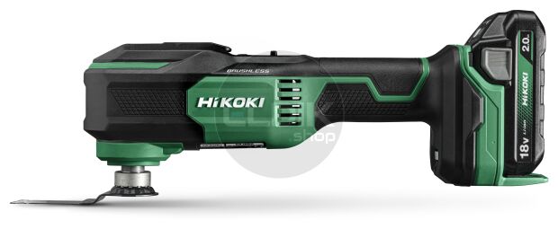 Hikoki CV18DAWRZ Accu multitool - 18 V - Inclusief 2 x 2.0 Ah accu's en lader - In HSC II koffer