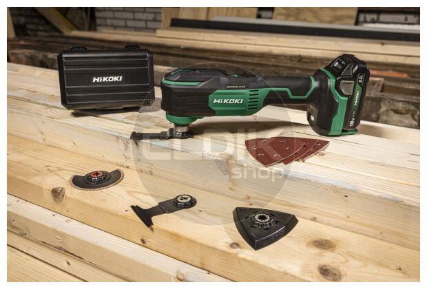 Hikoki CV18DAW3Z Accu multitool - 18 V - Exclusief lader en accu's - In HSC II koffer