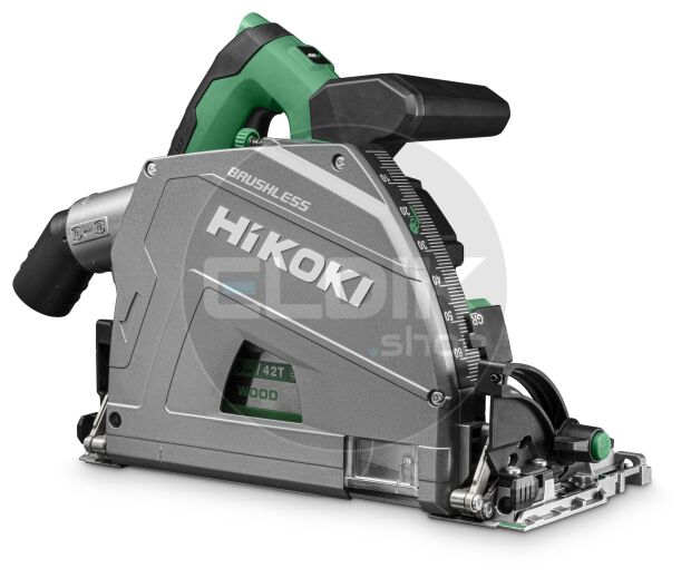 Hikoki KSC3606DPAW21Z Accu invalzaag - 36V / 66 mm - Inclusief geleiderail 160cm - Exclusief accu's en lader in HSC IV