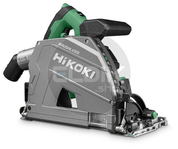 Hikoki KSC3606DPAW21Z Accu invalzaag - 36V / 66 mm - Inclusief geleiderail 160cm - Exclusief accu's en lader in HSC IV