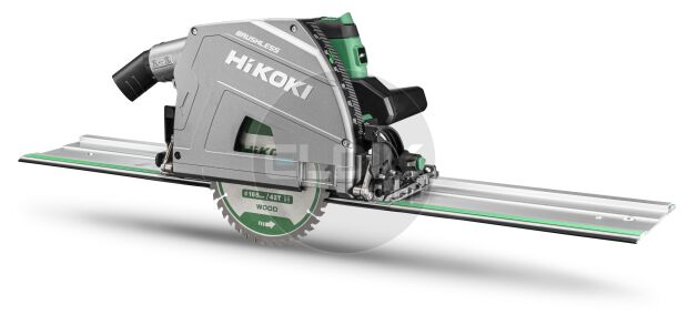 Hikoki KSC3606DPAW21Z Accu invalzaag - 36V / 66 mm - Inclusief geleiderail 160cm - Exclusief accu's en lader in HSC IV