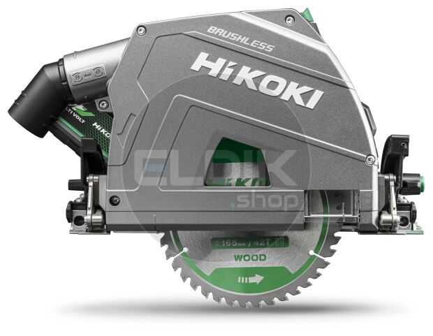 Hikoki KSC3606DPAW21Z Accu invalzaag - 36V / 66 mm - Inclusief geleiderail 160cm - Exclusief accu's en lader in HSC IV