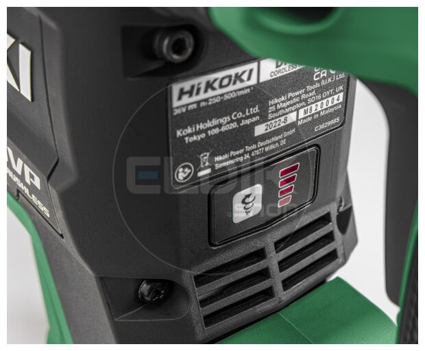 Hikoki DH40MEY2WSZ SDS-Max boor- en breekhamer - 6,5 kg / 40 mm / 1.150 W / 9.2 J (EPTA 05) - In kunststof koffer